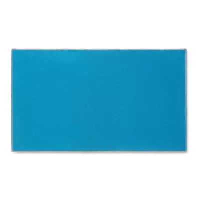 Ręcznik żakardowy SEAQUAL® 100x170 cm 500 g/m² WATER - Turkusowy (MO2060-12)
