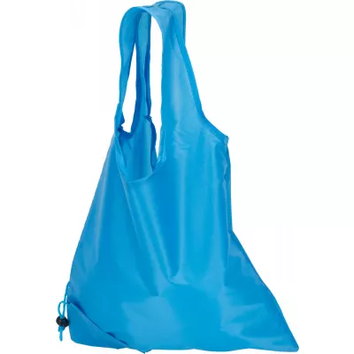 Torba na zakupy składana 190T ELDORADO - jasnoniebieski (072424)