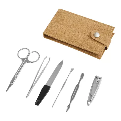 Zestaw do manicure - brązowy (56-0499013)
