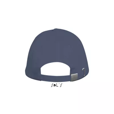 Czapka z daszkiem 5-panelowa 260 g/m² Sol's LONG BEACH - Denim (S00594-DM)