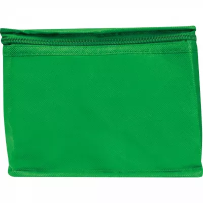 Torba termiczna non woven na 6 puszek 330 ml LUDMILA - zielony (6154209)