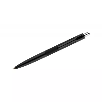 Długopis metalowy z powłoką soft touch i lustrzanym grawerem PAUL - srebrny (19746-00)