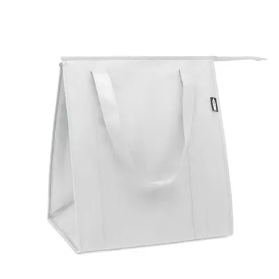 Torba chłodząca z włókniny RPET 25 l 80 g/m² WOOLER - Bialy (MO2492-06)