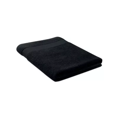 Ręcznik frotte organiczny 100x180 cm 360 g/m² MERRY - Czarny (MO9933-03)