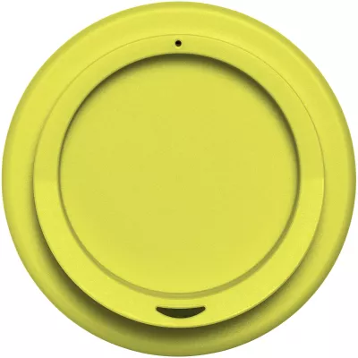 Kubek termiczny z plastiku 250 ml dowolny mix kolorów - Biały-Limonka (21009211)