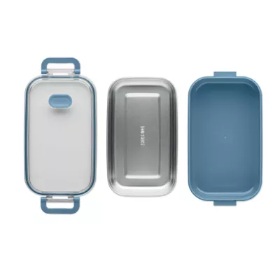 Lunchbox z PP ze stalowym wkładem 750 ml HOAGIE - Petrol (MO2770-20)