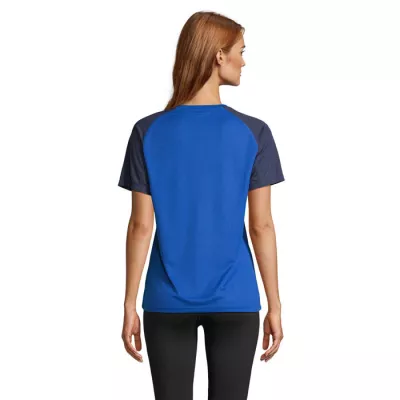 Koszulka sportowa damska Sol's VORTEX WOMEN - French Navy/Royal Blue (S04788-ET)