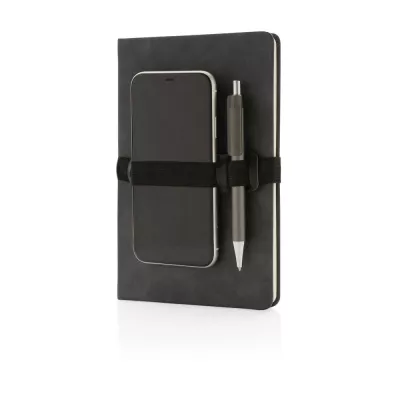Notatnik A5, twarda okładka - szary (P774.232)