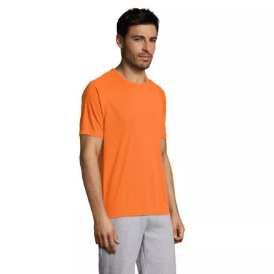 Koszulka sportowa męska raglan 140 g/m² Sol's SPORTY - Pomaranczowy (S11939-OR)