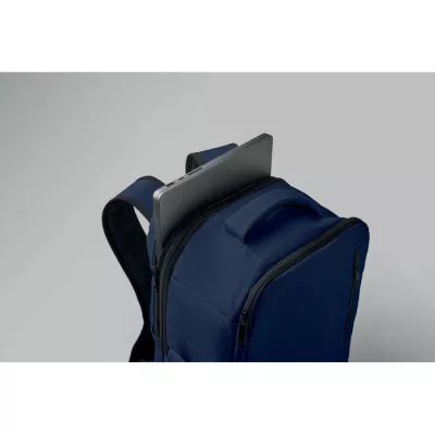 Plecak kabinowy z RPET na laptop 15" FLYSAFE - Niebieski (MO2840-04)