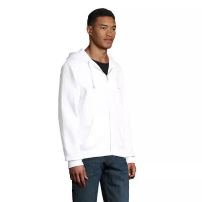 Bluza męska rozpinana 280 g/m² Sol's SPIKE MEN - Bialy (S03105-WH)