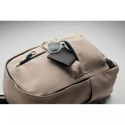 Plecak na laptop 15" z recyklingu 450 g/m² LEIRUR - Sznur (MO2391-65)