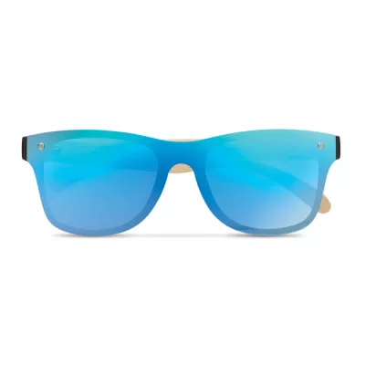 Okulary przeciwsłoneczne lustrzane UV400 ALOHA - Niebieski (MO9863-04)