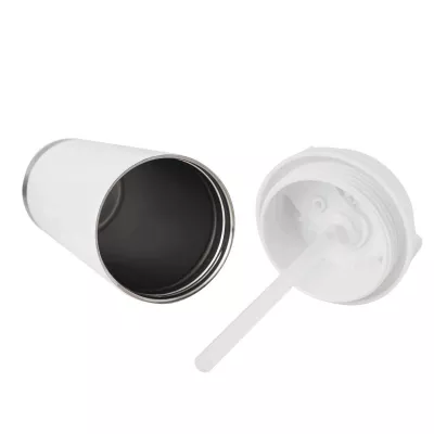 Butelka termiczna z podwójną izolacją - biały (56-0304741)