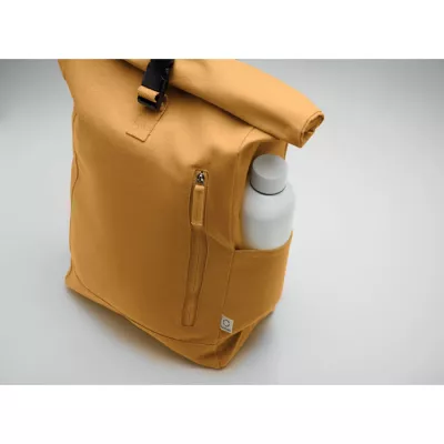 Plecak z bawełny z recyklingu 390 g/m² KAMET - Ochre (MO2552-78)