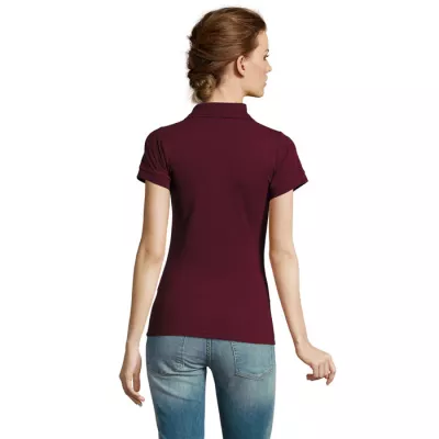 Koszulka polo damska 200 g/m² Sol's PRIME WOMEN - Burgundy (S00573-BG)