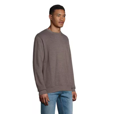 Bluza unisex bez kaptura 280 g/m² Sol's COLUMBIA - Charcoal Melange (S03814-CE)