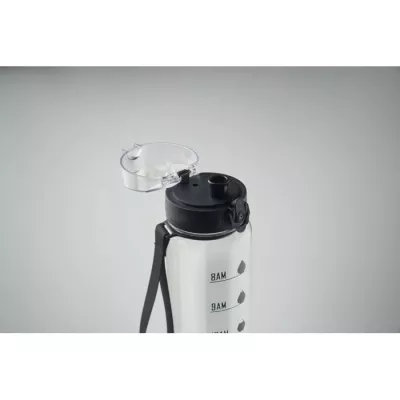 Butelka sportowa RPET 1000 ml ISFORDEN MARK - Przezroczysty (MO2672-22)