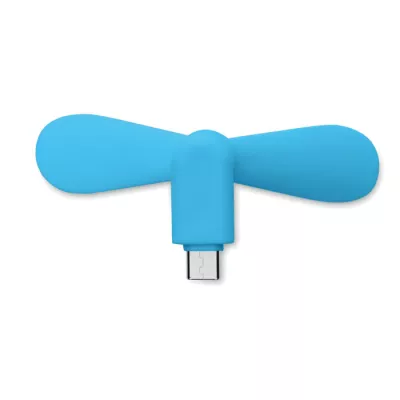 Wentylator do smartfona USB-C PHAN - Turkusowy (MO2282-12)