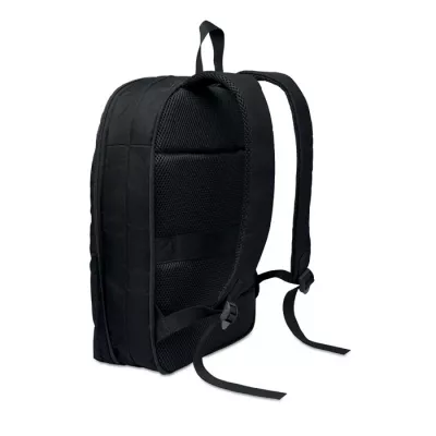 Plecak na laptop 16" rozszerzany z RPET XPANDA - Czarny (MO2753-03)