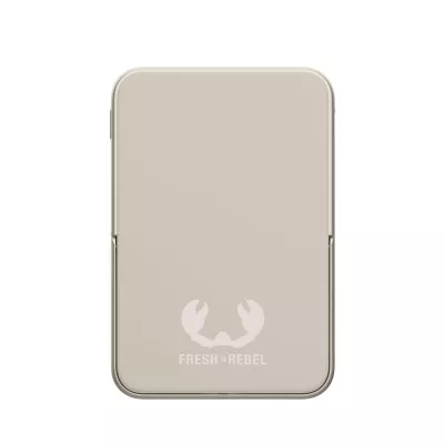Fresh 'n Rebel Powerbank bezprzewodowy 10000 mAh kompatybilny z MagSafe - beżowy (LT49745-N0055)