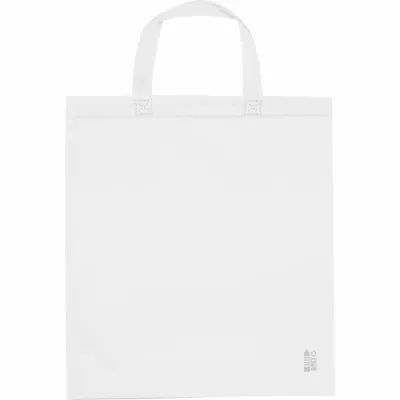 Torba non-woven z krótkimi uszami 80g/m2 PELAGIA - biały (6480406)