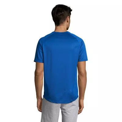 Koszulka sportowa męska raglan 140 g/m² Sol's SPORTY - Niebieski (S11939-RB)