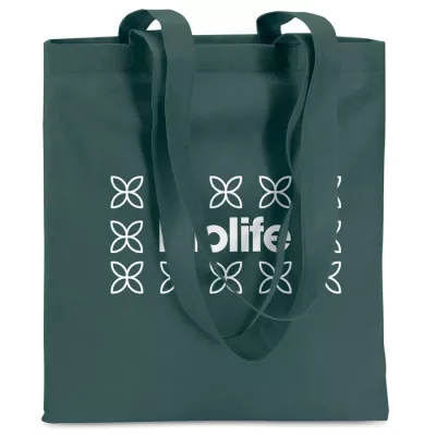 Torba na zakupy z włókniny 40x40 cm 80 g/m² TOTECOLOR - Ciemnozielony (IT3787-60)