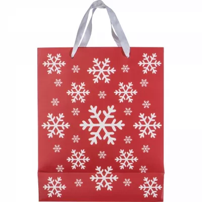 Torebka prezentowa, duża XMAS TOBIAS - czerwony (8057005)