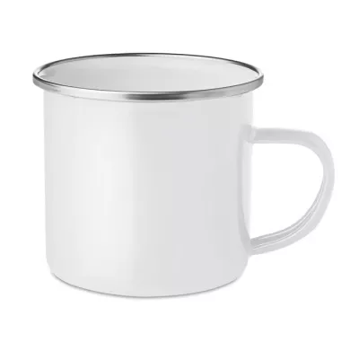 Kubek emaliowany do sublimacji 350 ml PLATEADO - Bialy (MO6917-06)