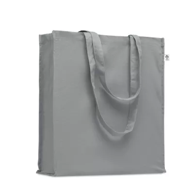 Torba z bawełny organicznej 220 g/m² BENTE COLOUR - Szary (MO2197-07)