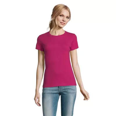 Koszulka damska 190 g/m² Sol's IMPERIAL WOMEN - Fuchsia (S11502-FU)