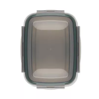 Lunchbox ze stali z recyklingu 850 ml LOX - Przezroczysty Szary (MO2343-27)