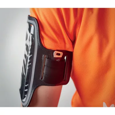 Opaska na ramię na telefon z neoprenu ARMPHONE + - Czarny (MO6239-03)