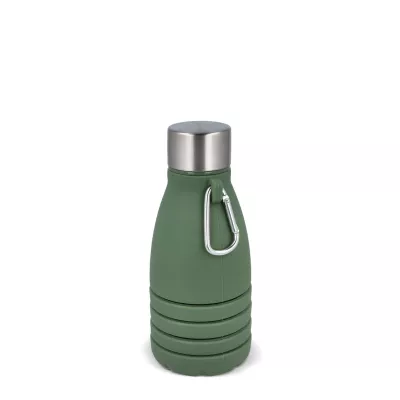 Składana butelka na wodę 550 ml - Oliwkowa zieleń (LT98720-N0043)