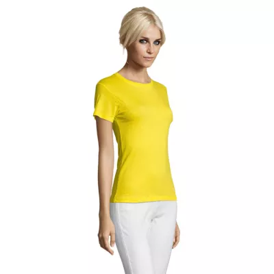 Koszulka damska dopasowana 150 g/m² Sol's REGENT WOMEN - Lemon (S01825-LE)