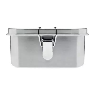 Lunchbox stalowy z przegródką 1200 ml SAO - Srebrny Mat (MO6671-16)
