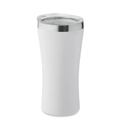Kubek termiczny ze stali z recyklingu 160 ml OZ - Bialy (MO2326-06)