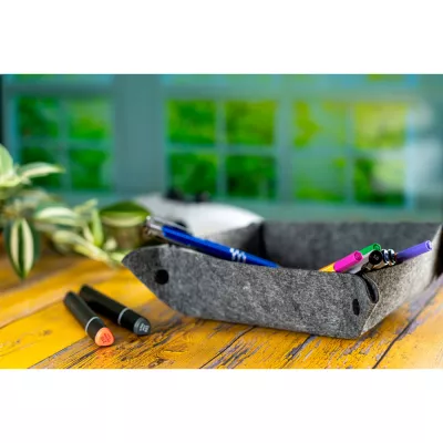 Taca filcowa rPET EDMONTON - ciemnoszary (390277)