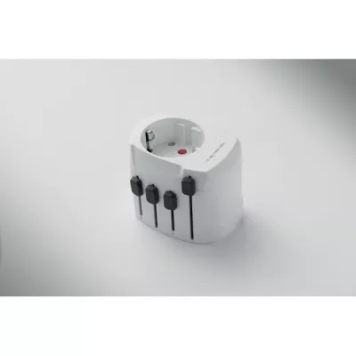 Adapter podróżny 3-biegunowy Skross PRO 3-POLE - Bialy (MO2982-06)