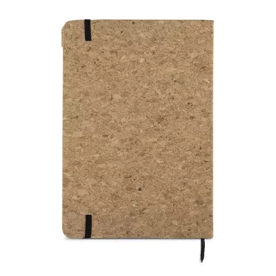 Notes z okładką z naturalnego korka SKRIP A5 - beżowy (18227-17)