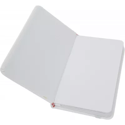 Notatnik A6 w linie ROMANA - biały (2836706)