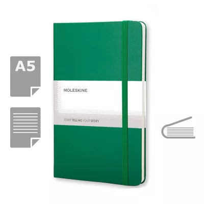 MOLESKINE Notatnik ok. A5 - zielony (VM301-06)