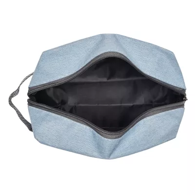 Kosmetyczka CANNES z poliestru z recyklingu (rPET) - jasnoniebieski (56-0810554)