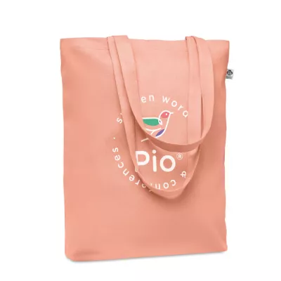 Torba płócienna z bawełny organicznej 270 g/m² COCO - Pomaranczowy (MO6713-10)