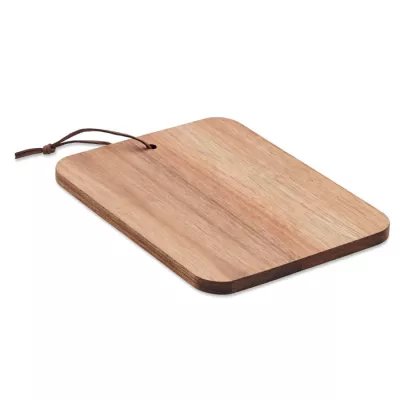 Deska do krojenia akacjowa 19,5x15 cm SERVIRO - Drewna (MO6966-40)