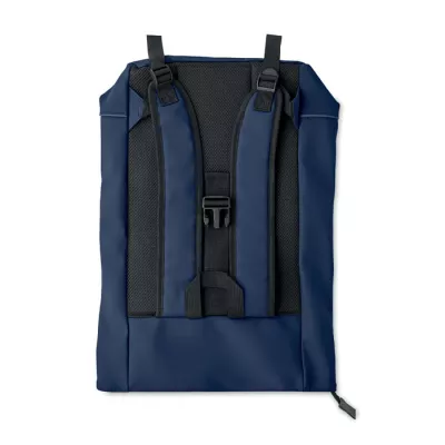 Plecak na laptop 15" z PU z odblaskiem LAPTOSA - Niebieski (MO2581-04)