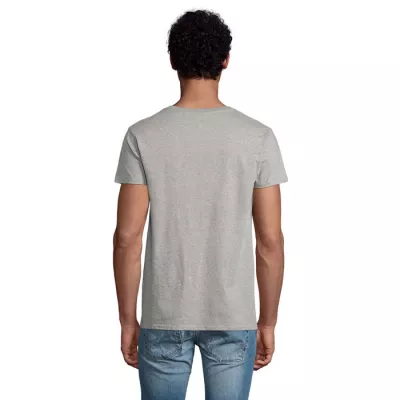 Koszulka męska organiczna 175 g/m² Sol's PIONEER MEN - Szary Melanż (S03565-GM)