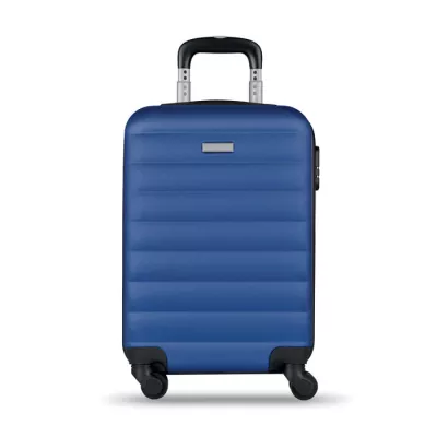 Walizka twarda 20" z ABS na 4 kółkach BUDAPEST - Niebieski (MO9178-37)