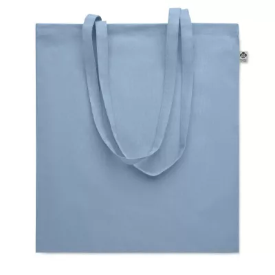 Torba na zakupy z bawełny organicznej 180 g/m² ONEL - Baby Blue (MO6711-66)